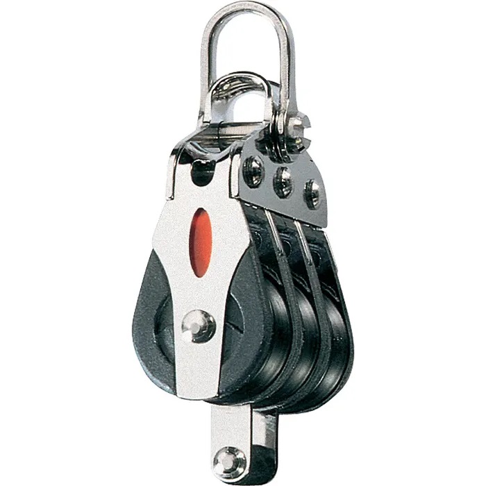 Ronstan RF20312 Triple ball bearing pulley with Becket 20mm - Click Image to Close